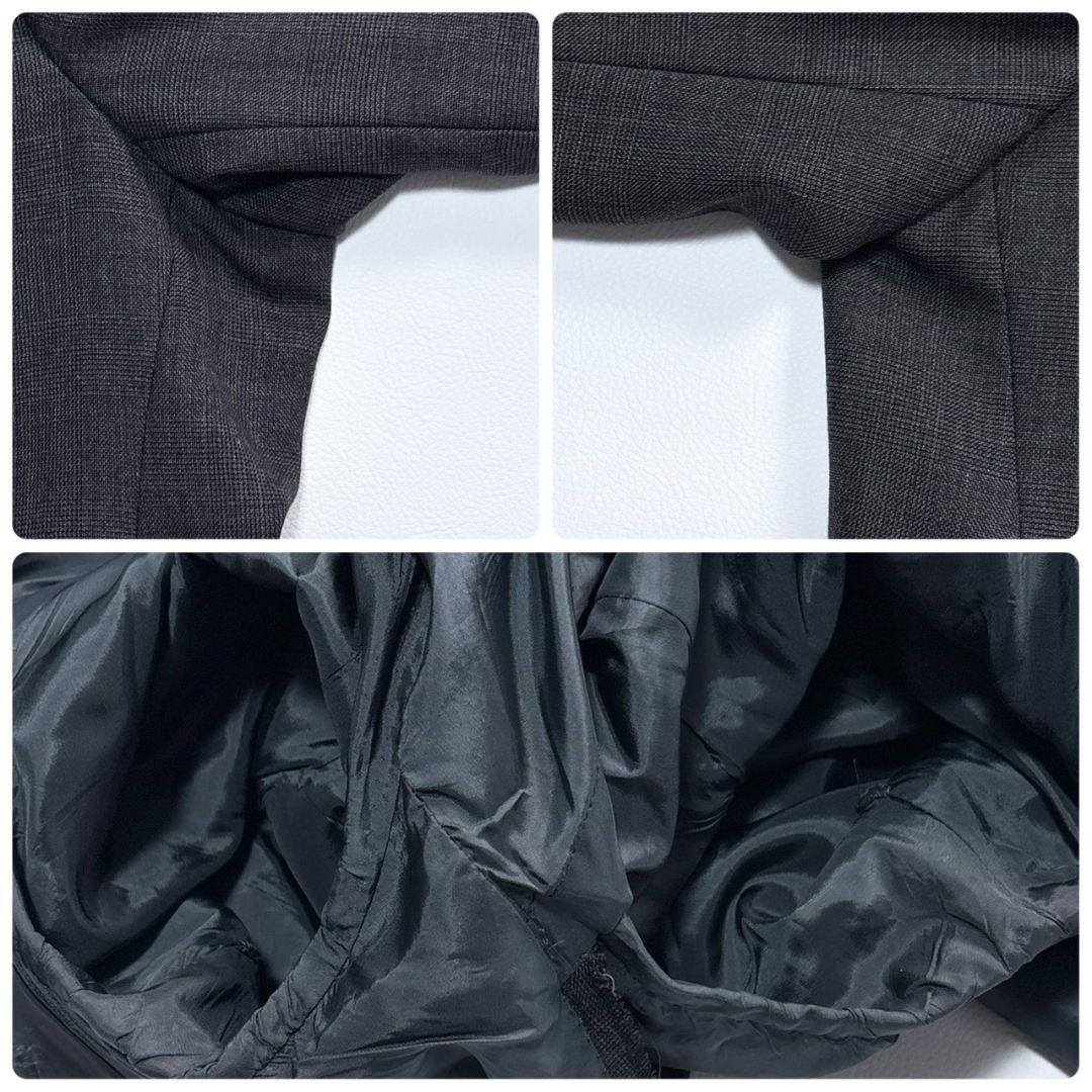 アルマーニコレツォーニ[3XL チェック柄]スーツ セットアップ グレー