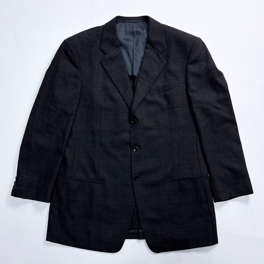 アルマーニコレツォーニ[3XL チェック柄]スーツ セットアップ グレー