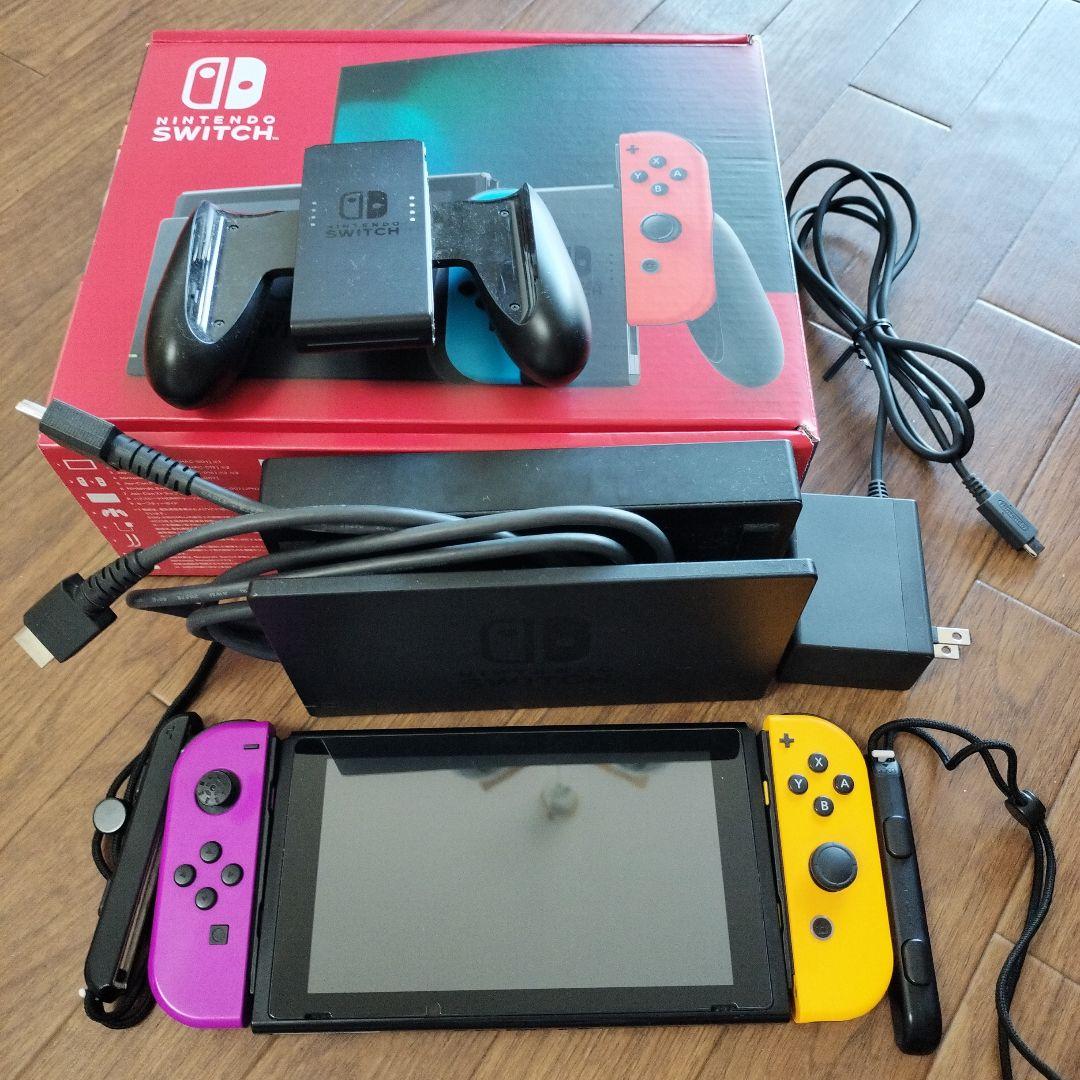 Nintendo Switch 本体 黒・ピンク・黄色　ジャンク