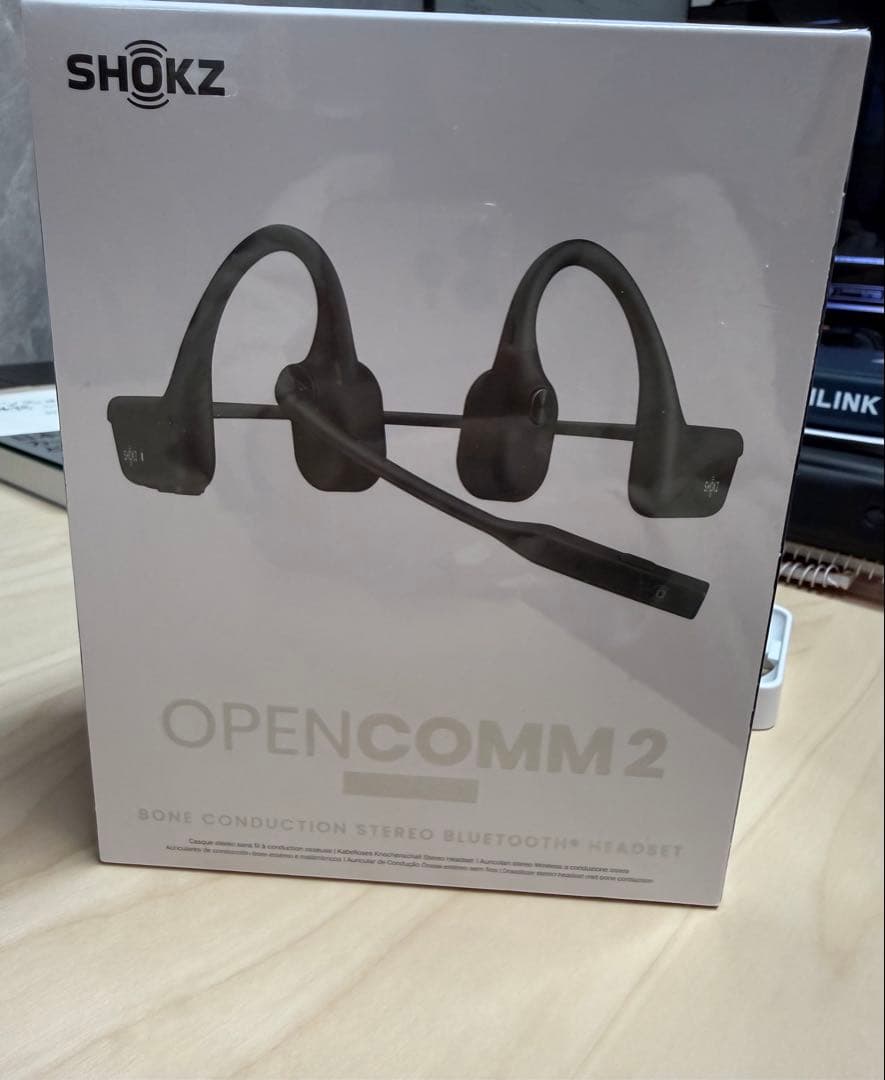 shokz opencomm2 骨伝導ヘッドセッ ト