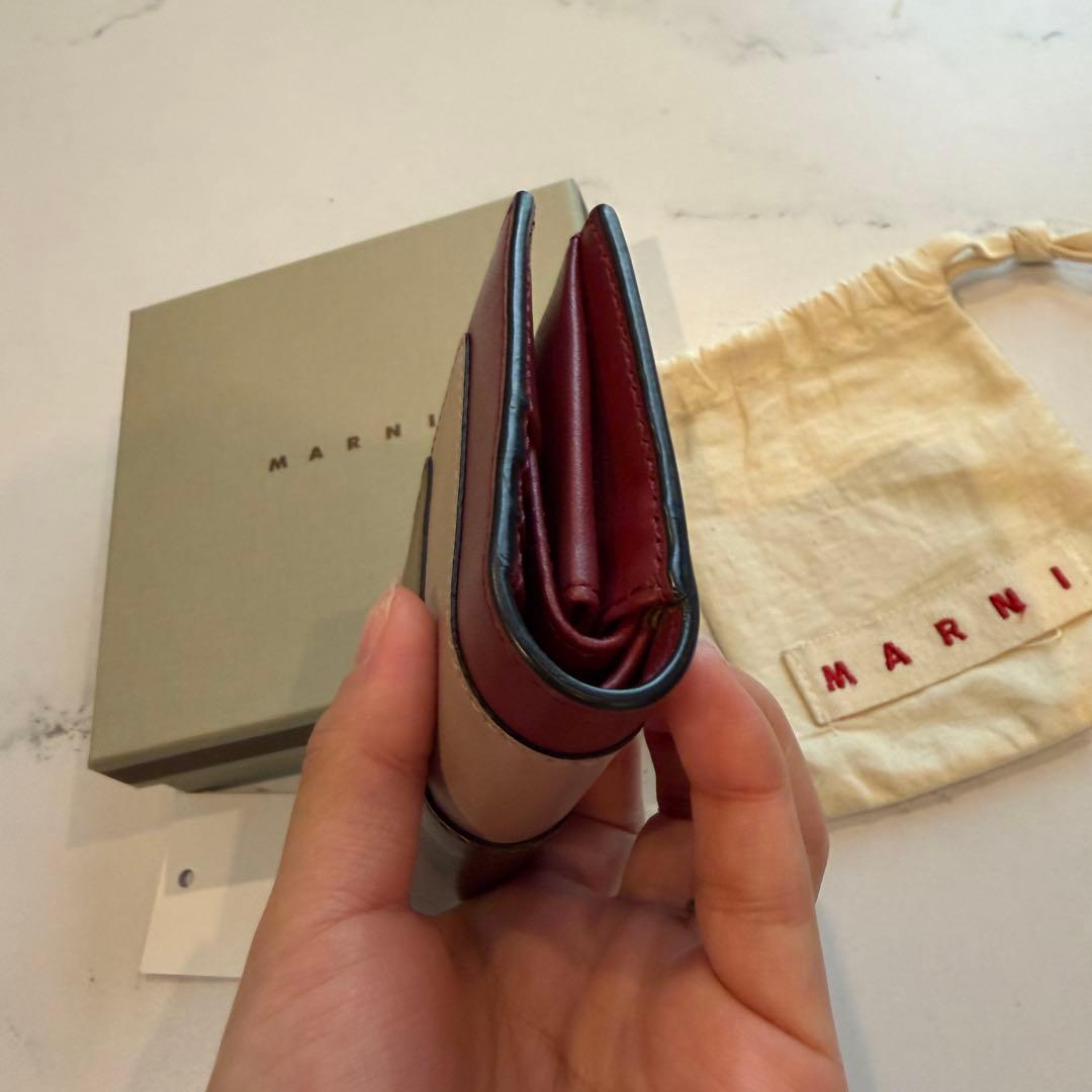 【MARNI】二つ折り財布 ミニ財布