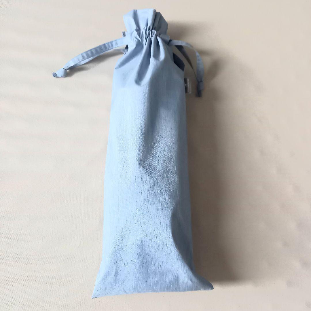 サンバリア100 ２段折 フリル フロスト ブルー 日傘 UV 遮光 日傘