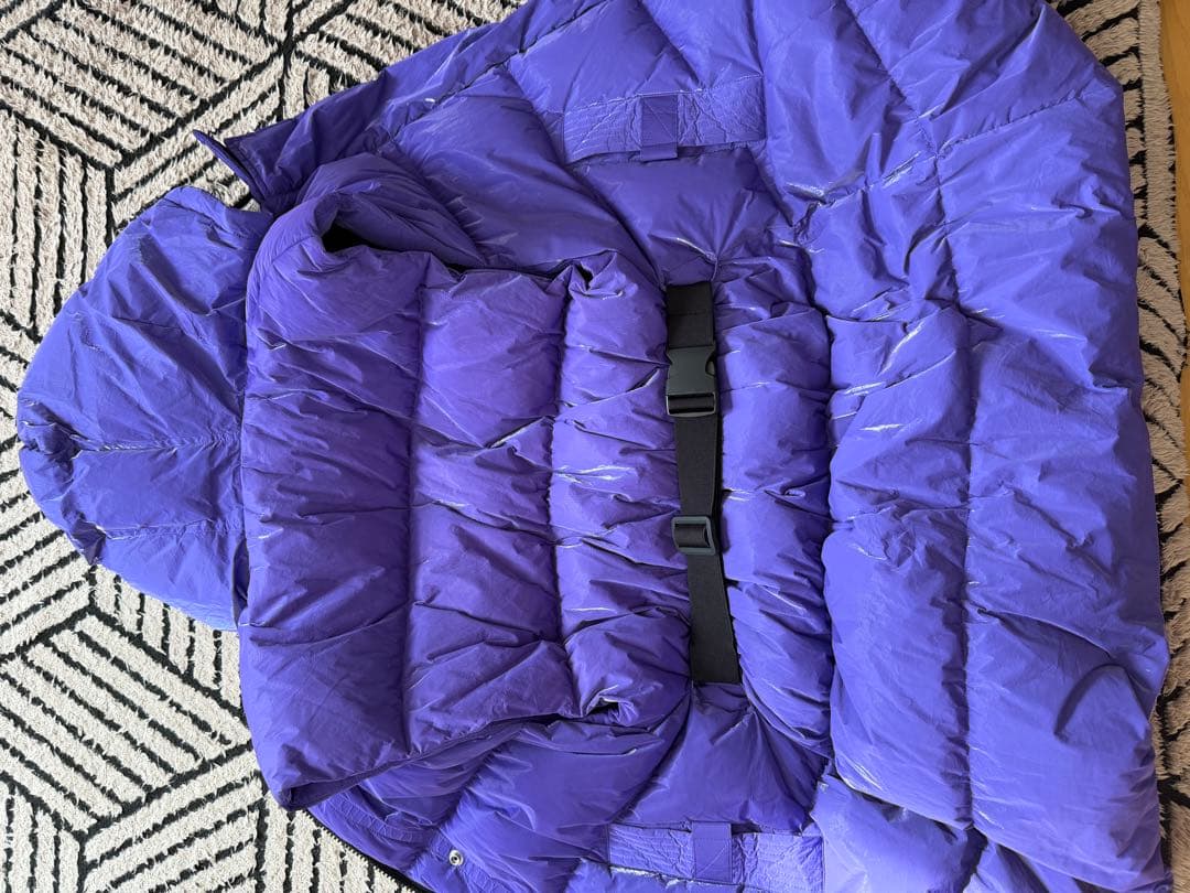 DIESEL 紫色 ダウンベスト XS