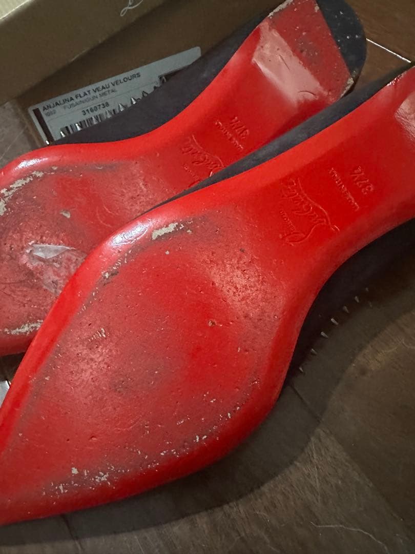 靴 Christian Louboutin Anjalina Flat 37.5