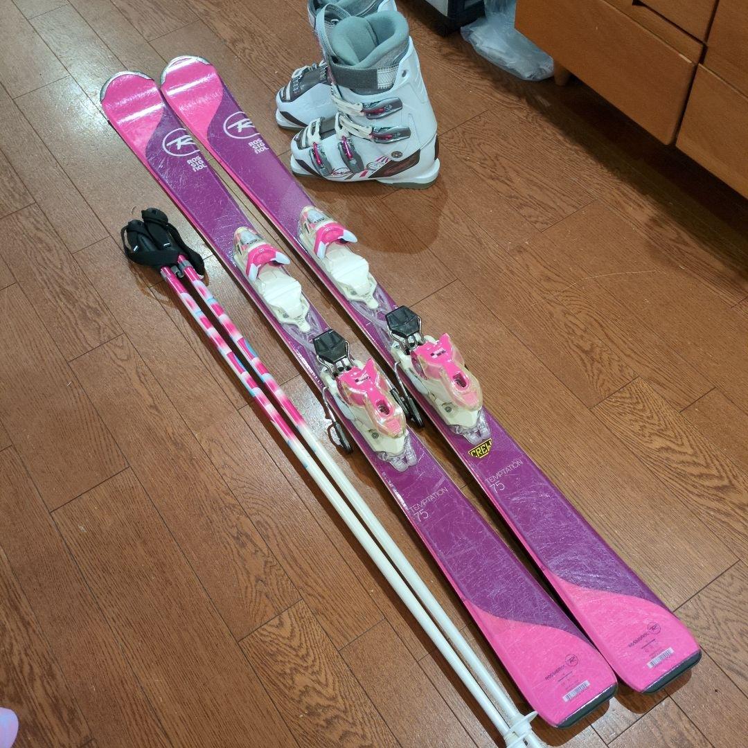 美樹本様 Rossignol 144cmレディース用スキーセット ブーツ