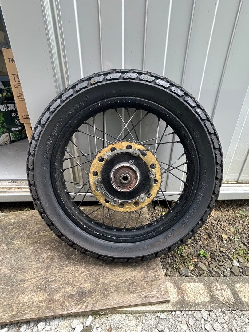 SR400 2型 リアホイール