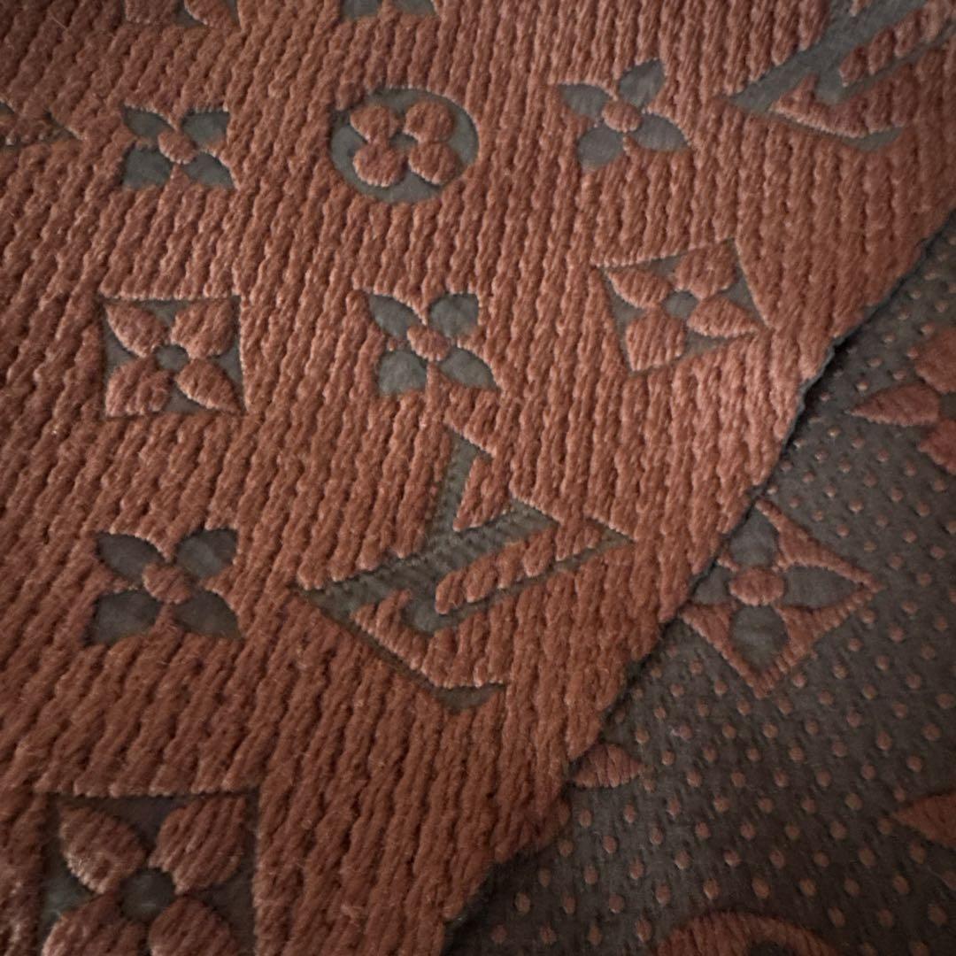 ルイヴィトン エシャルプロゴマニア マフラー ブラウン M72241