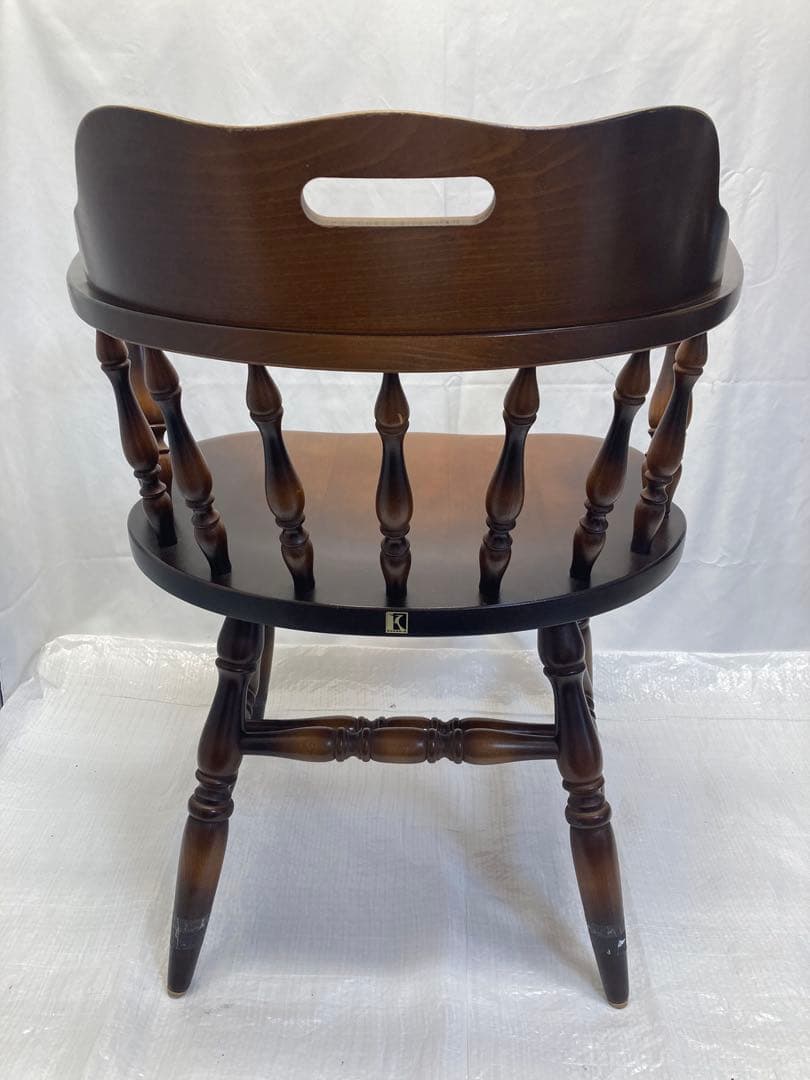 ②飛騨産業　キツツキマーク　椅子　ダイニングチェア