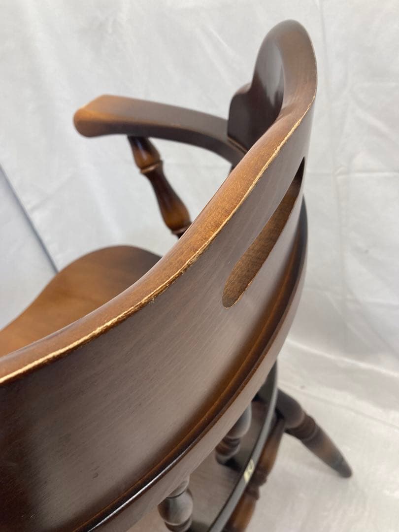 ②飛騨産業　キツツキマーク　椅子　ダイニングチェア