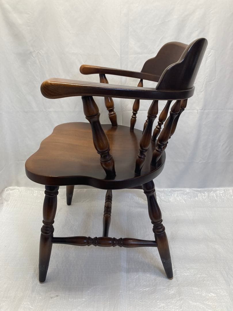 ②飛騨産業　キツツキマーク　椅子　ダイニングチェア