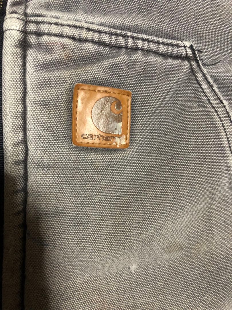 雰囲気◎ 鬼フェード Carhartt V26 BLK ダックベスト