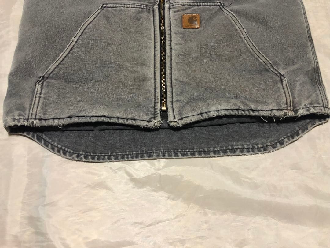 雰囲気◎ 鬼フェード Carhartt V26 BLK ダックベスト