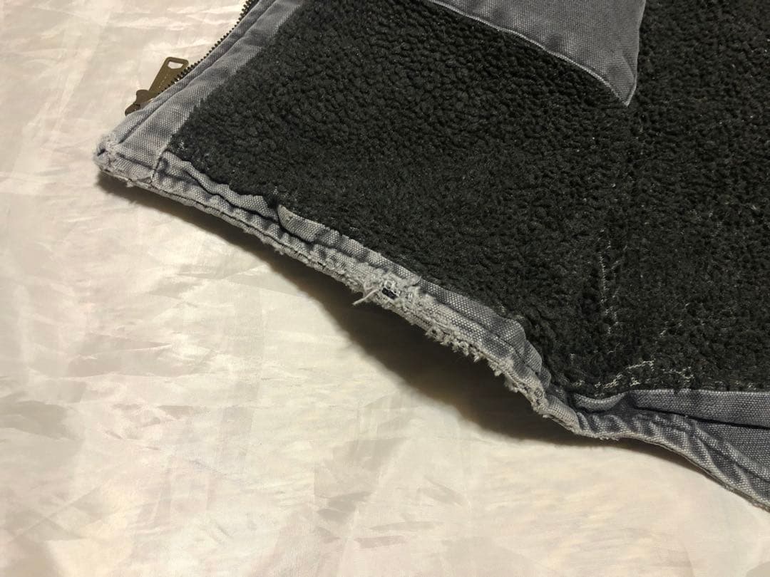 雰囲気◎ 鬼フェード Carhartt V26 BLK ダックベスト