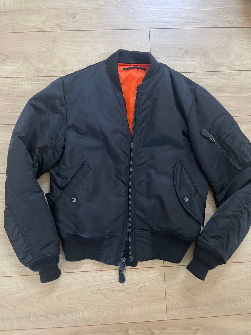 AVIREX MA-1 フライトジャケット M ブラック