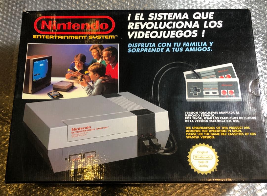 【新品未使用】NES（海外版ファミコン）スペイン仕様