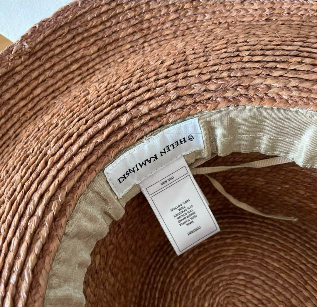 専用ヘレンカミンスキー　ARMADA アルマダ　ラフィアハット