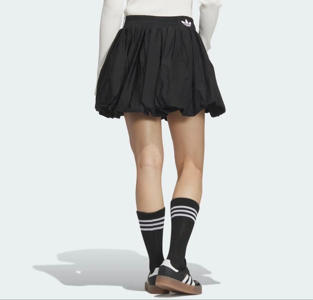 アディダス バルーンスカート ブラック
