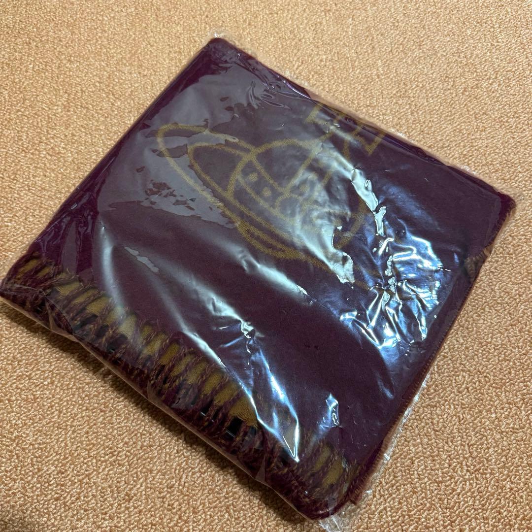 未使用★ヴィヴィアンウエストウッド バイカラー マフラー ストール