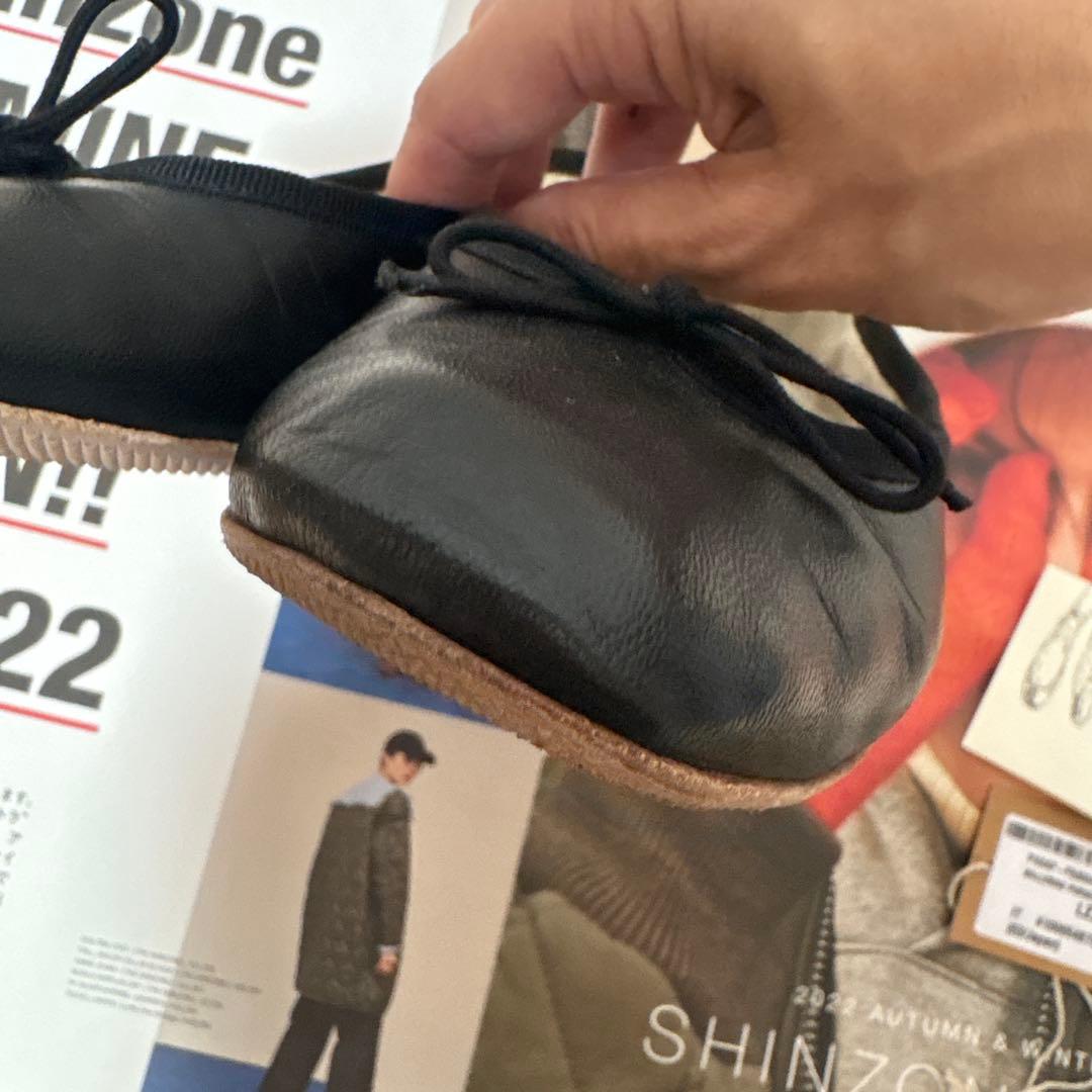 『A.P.C×ポルセリ』　ブラック　38