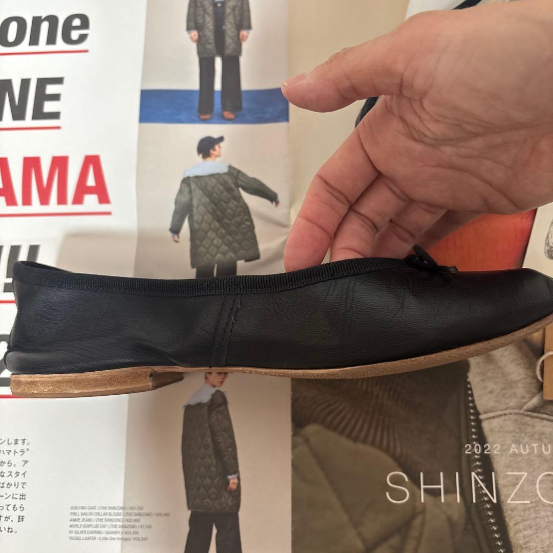 『A.P.C×ポルセリ』　ブラック　38