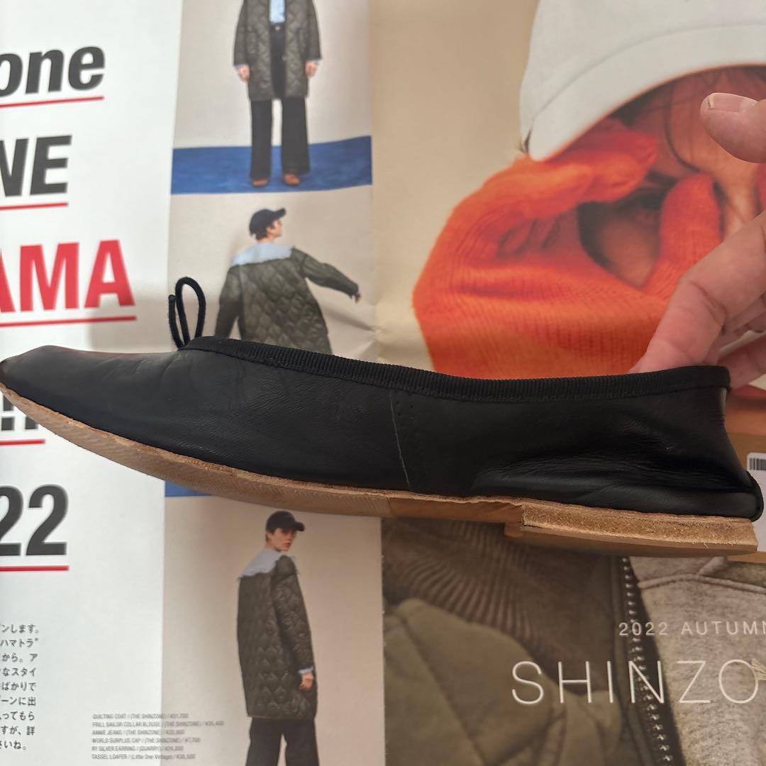 『A.P.C×ポルセリ』　ブラック　38