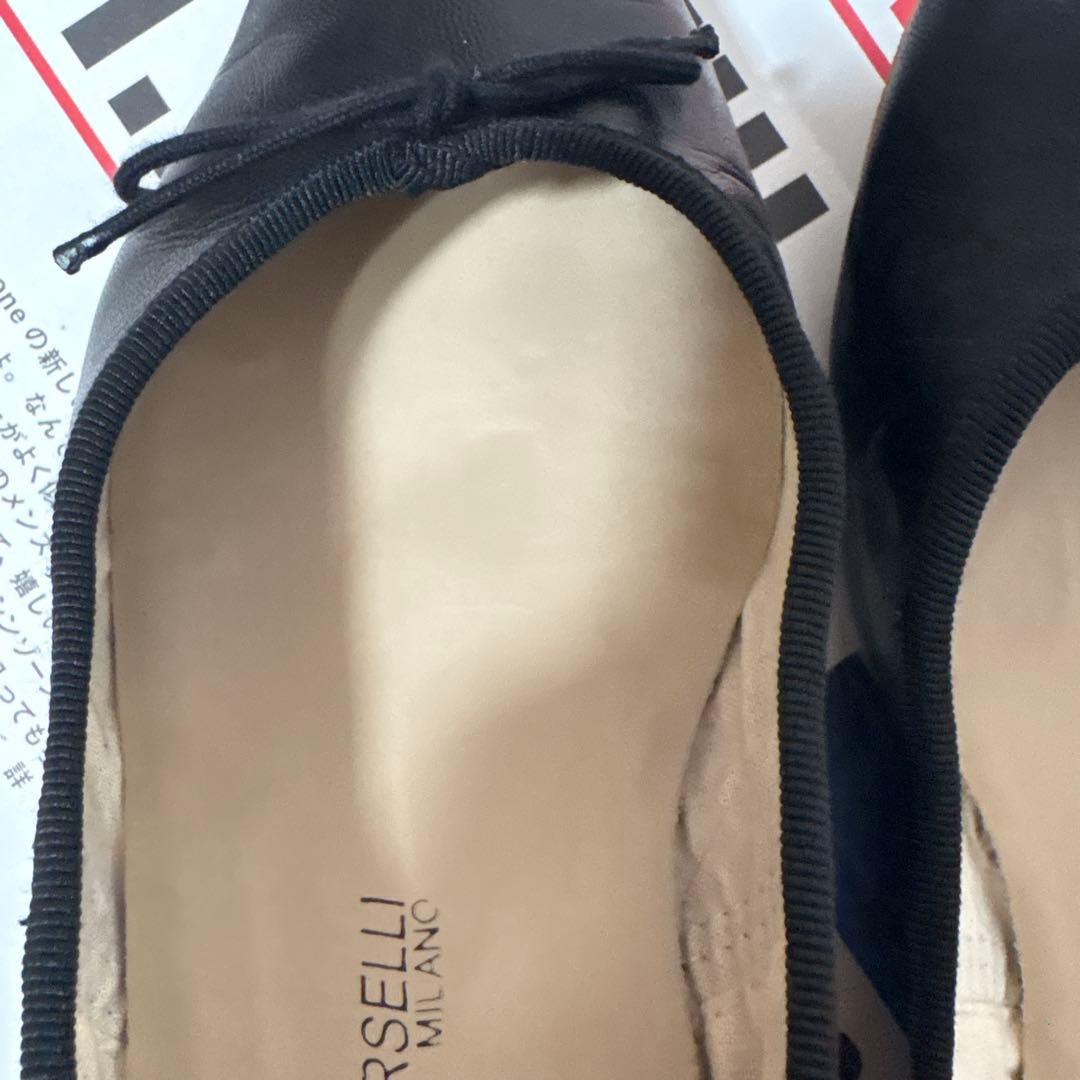 『A.P.C×ポルセリ』　ブラック　38