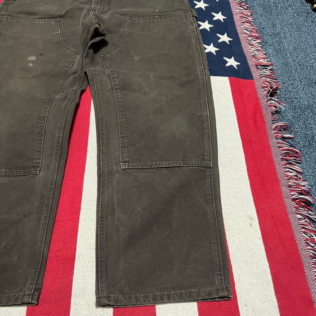 90s carhartt カーハート ダブルニーペインターパンツ ボロ ペンキ飛