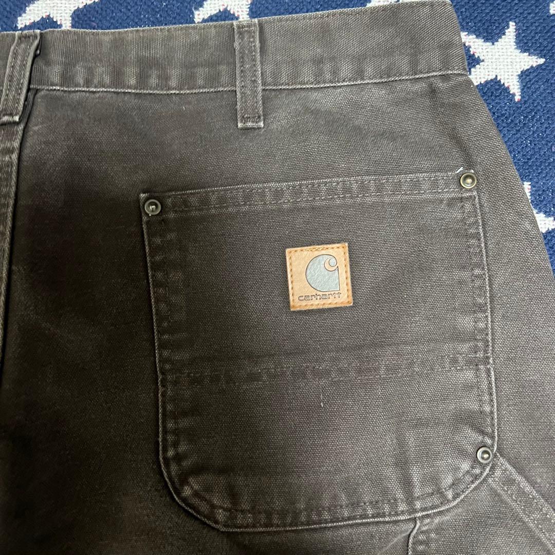 90s carhartt カーハート ダブルニーペインターパンツ ボロ ペンキ飛