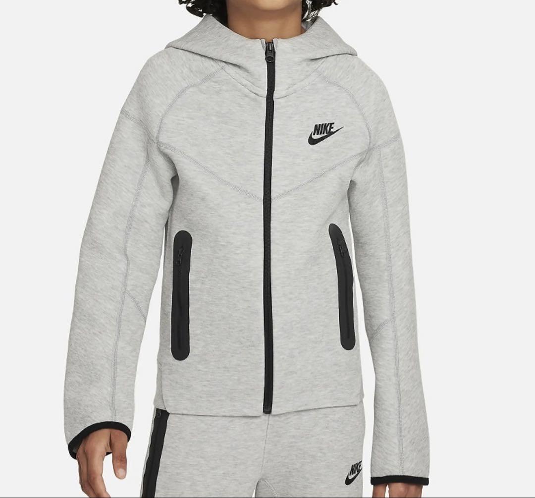 正規品 Nike テックフリース キッズ 160 上のみ ジップパーカー
