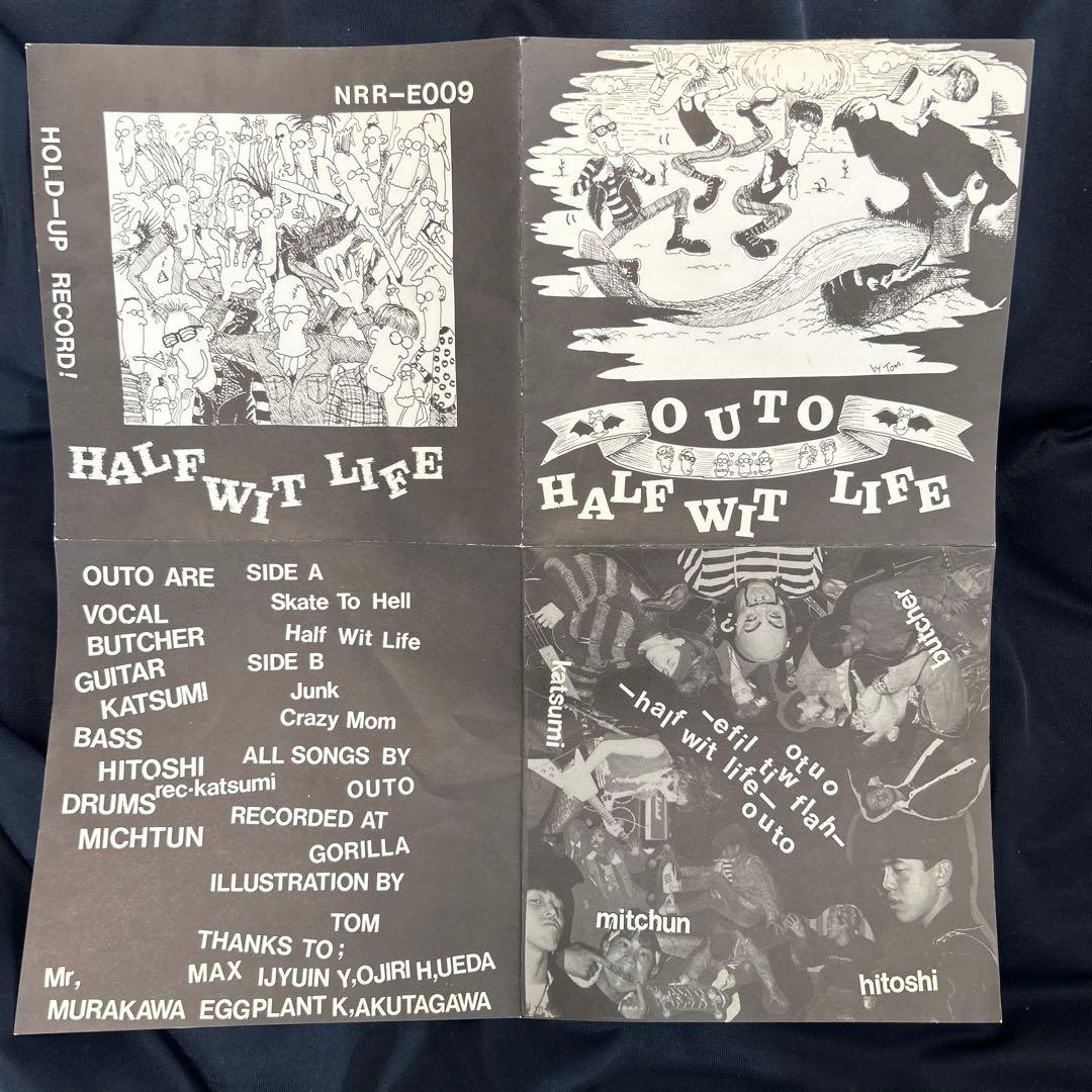 OUTO / HALF WIT LIFE 7インチレコード