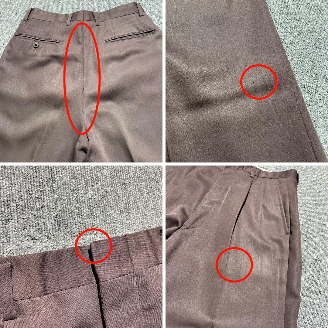 希少カラー ダブルブレスト スーツ セットアップ コーデ 成人式 小豆色