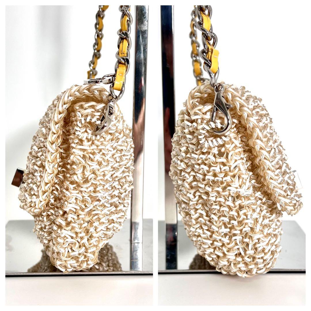 極美品 アンテプリマ ルケット ワイヤーバッグ チェーン ショルダーバッグ