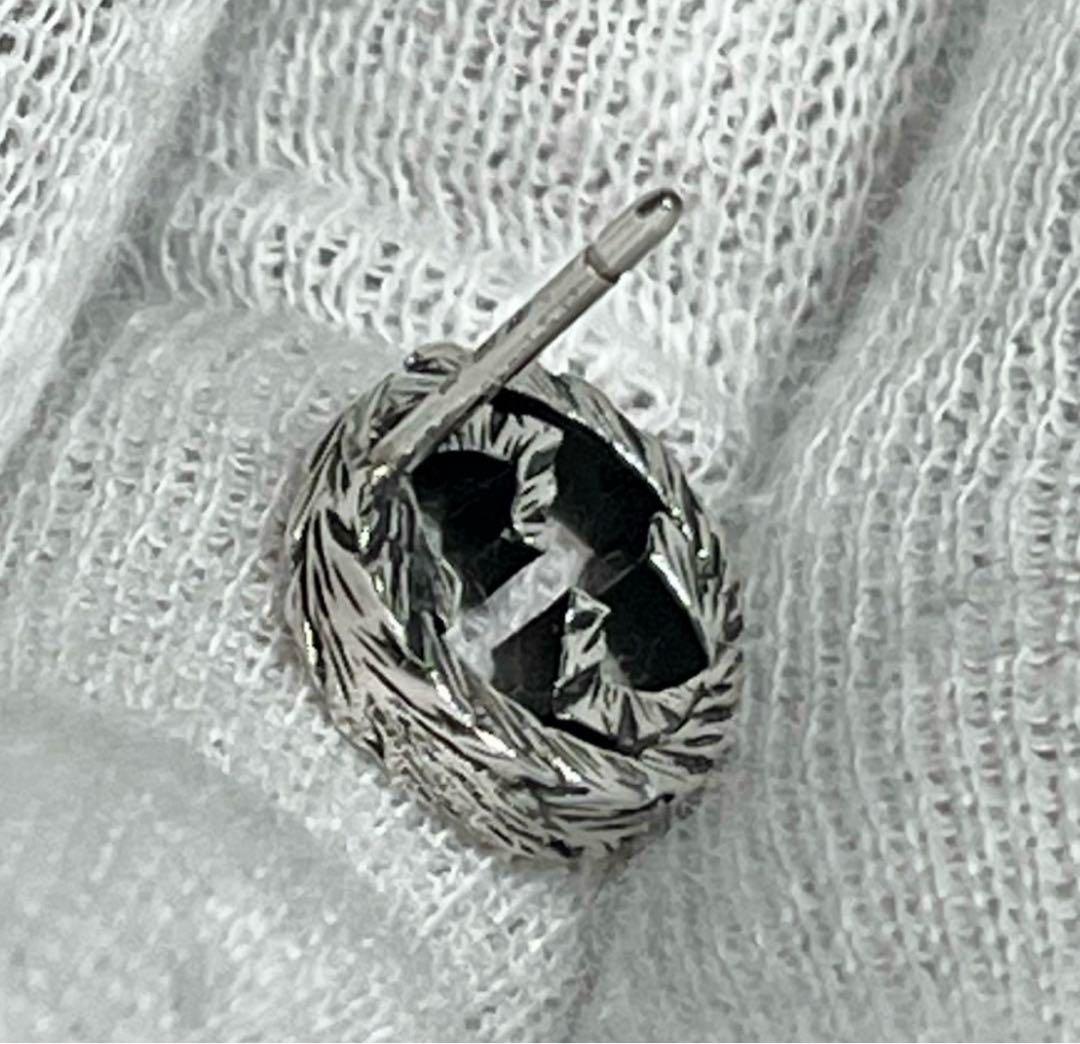 限界価格‼️GUCCI 燻❗️インターロッキングピアス　片耳‼️