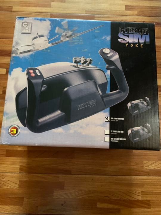 その他 CH Products FLIGHT SIM YOKE USB