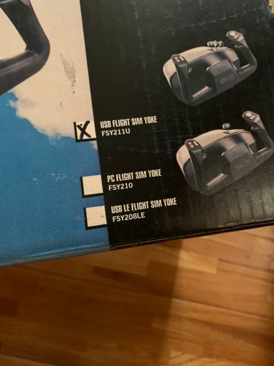 その他 CH Products FLIGHT SIM YOKE USB