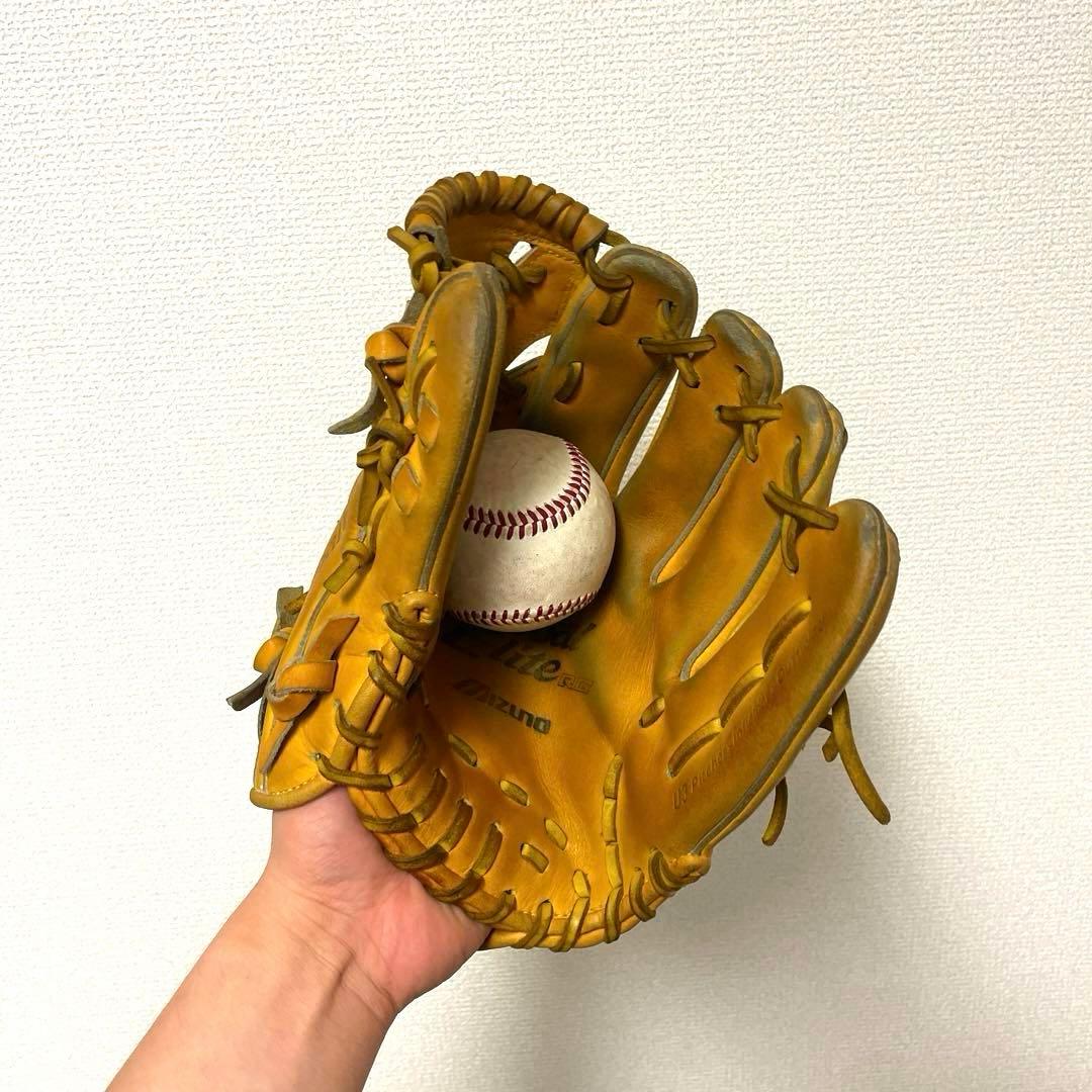 476 ミズノ グローバルエリート 型抜群 即戦力 軟式 少年 内野手用グローブ