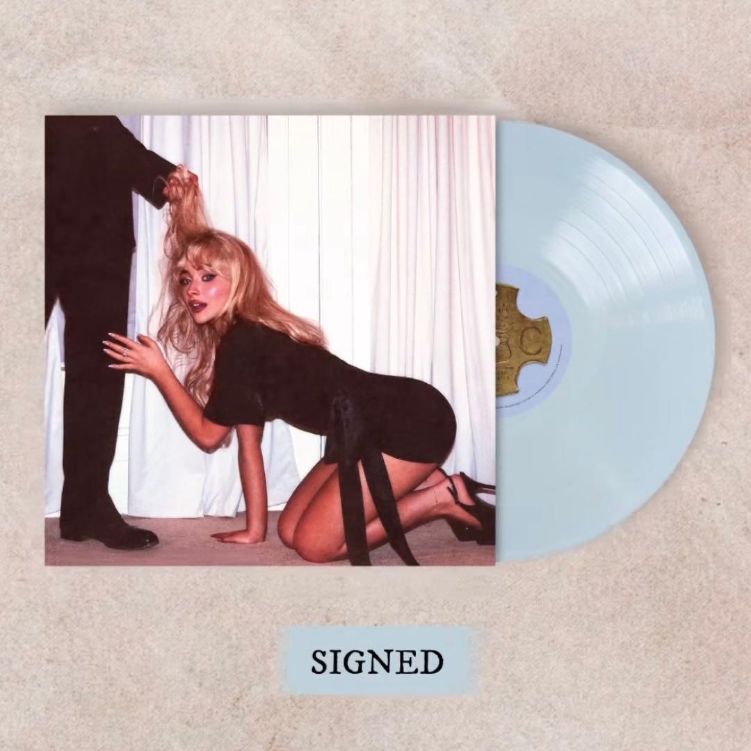 Sabrina Carpenter vinyl 直筆サイン入り　レコード