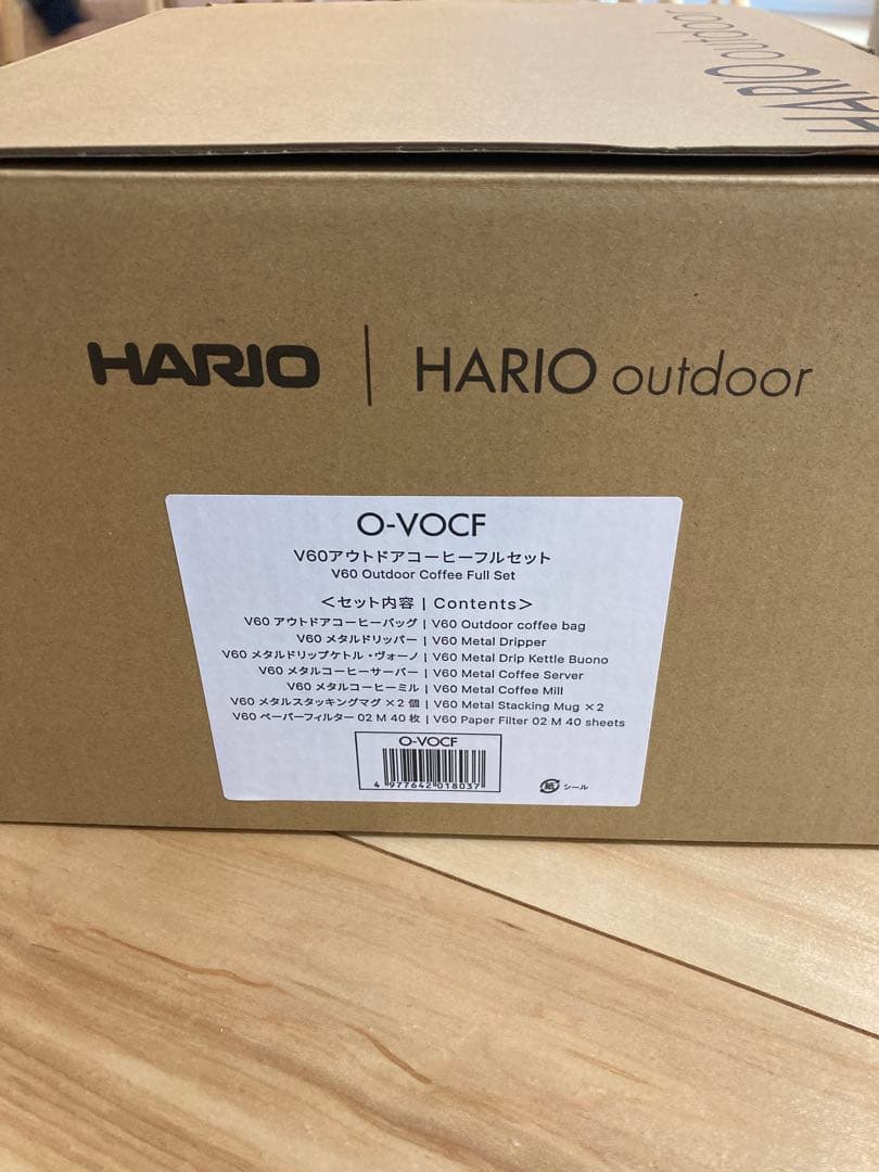 【新品】HARIO outdoor コーヒーフルセット
