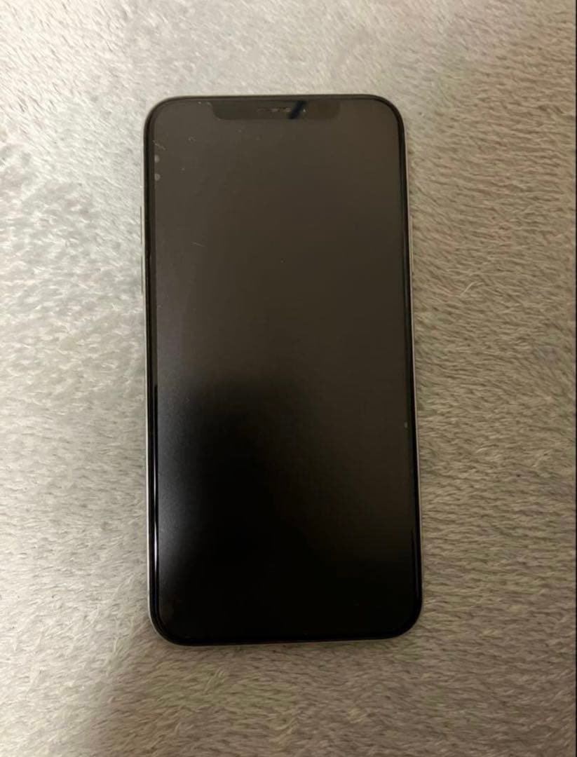 【バッテリー97%】Apple iPhone X シルバー 本体のみ　256GB