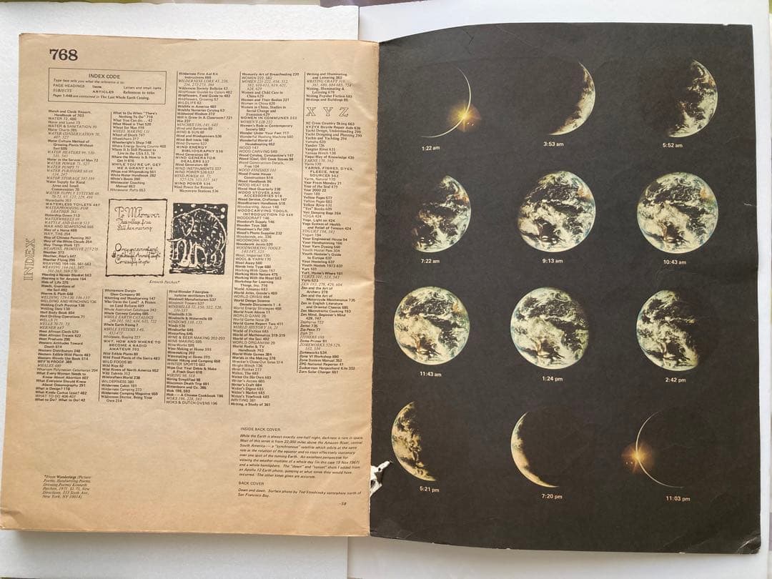 洋書 Whole Earth Epilog