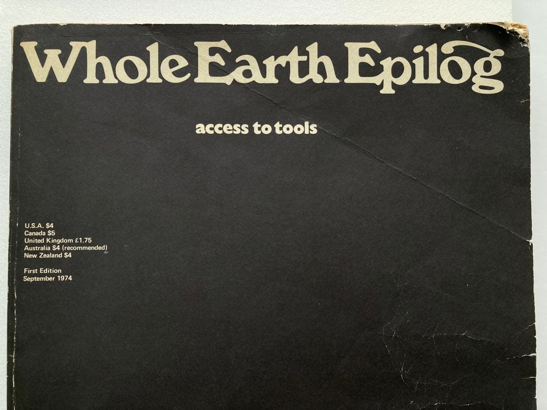 洋書 Whole Earth Epilog