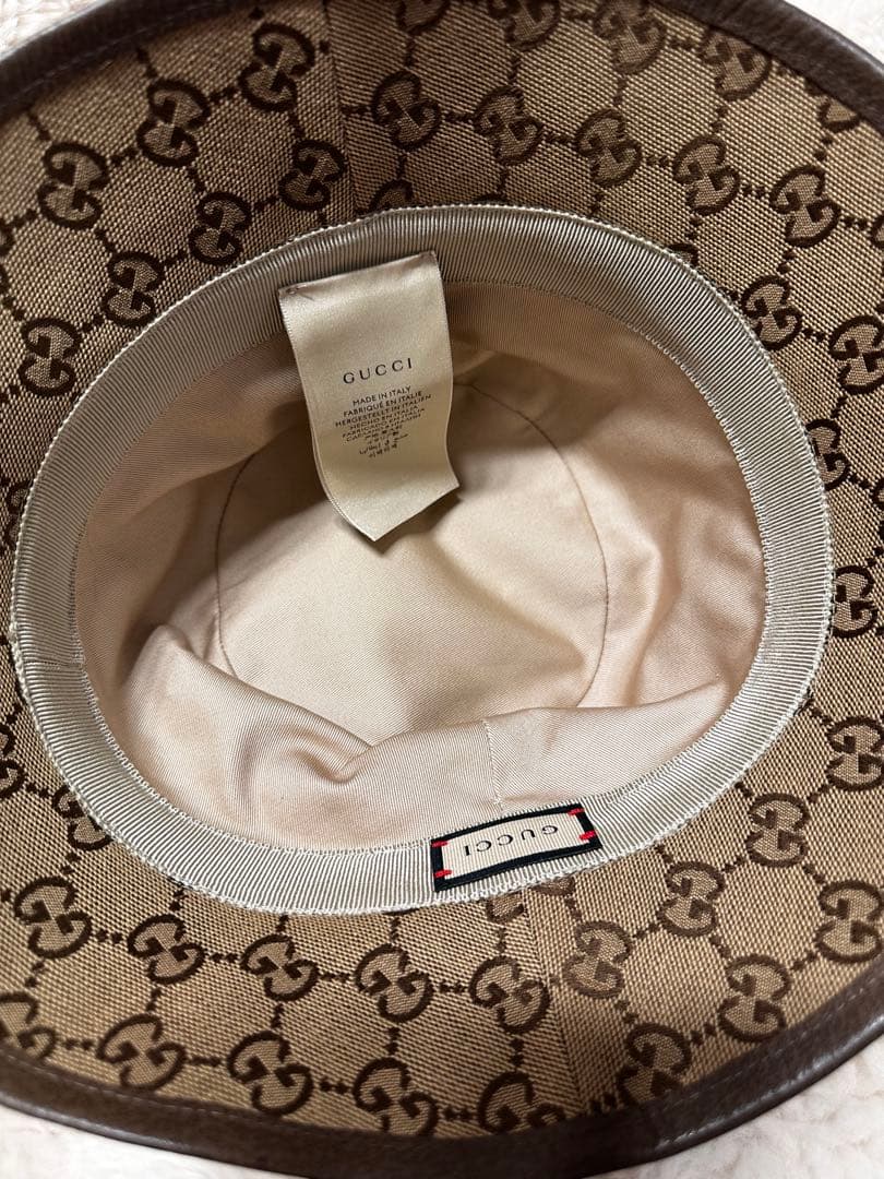 GUCCI/GGパターン バケットハット