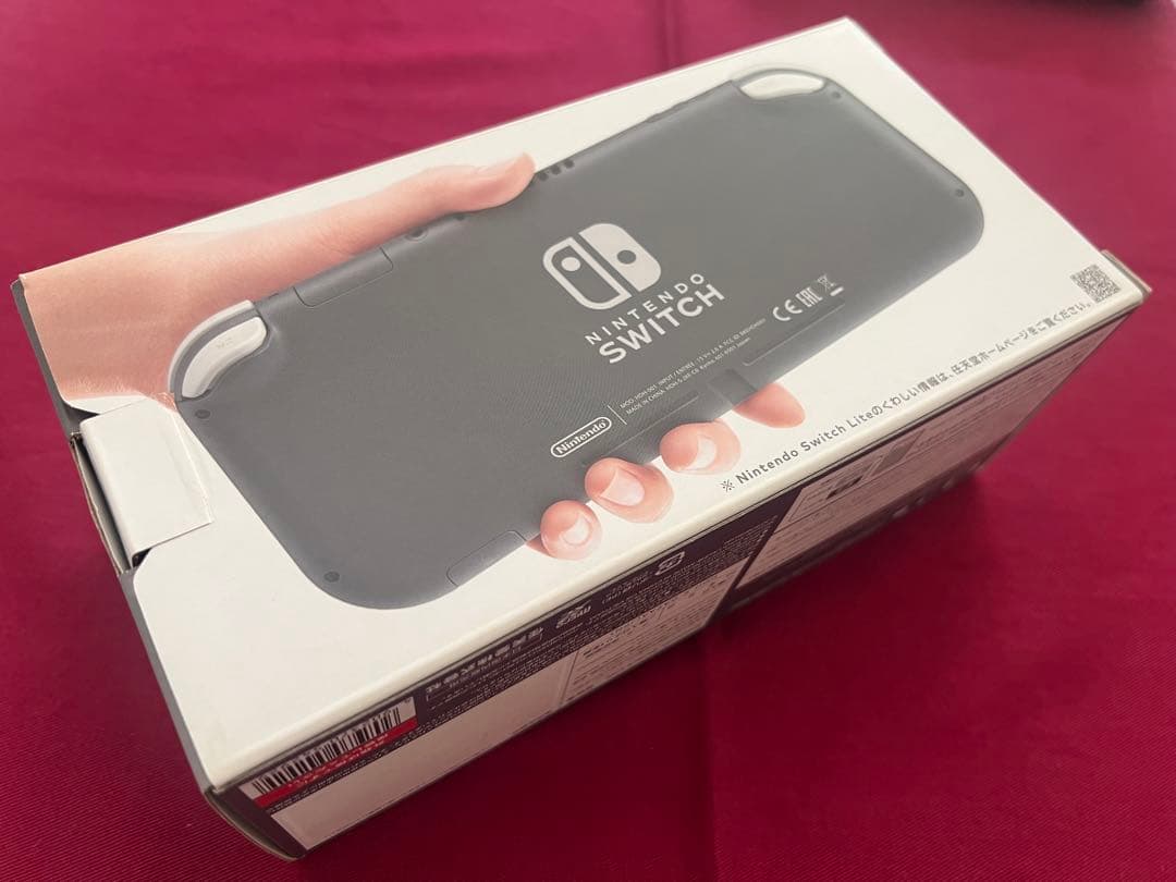 【超美品】Nintendo Switch Lite グレー 本体　ケース付き