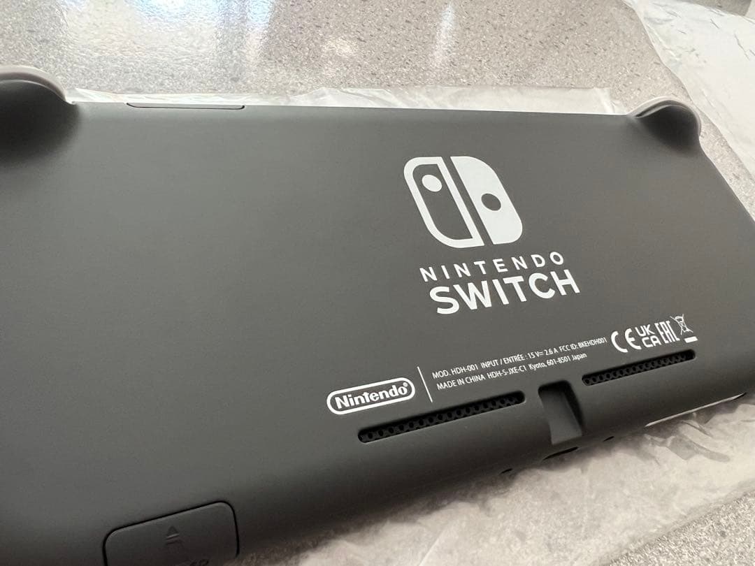 【超美品】Nintendo Switch Lite グレー 本体　ケース付き