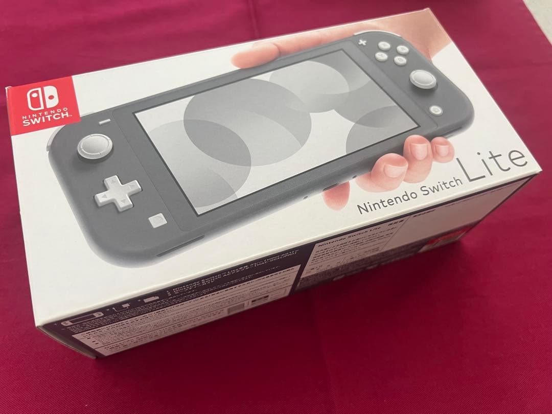 【超美品】Nintendo Switch Lite グレー 本体　ケース付き