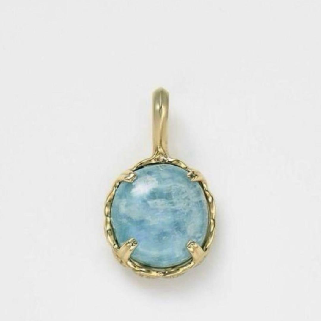 美品 agete K10マラカイトチャーム