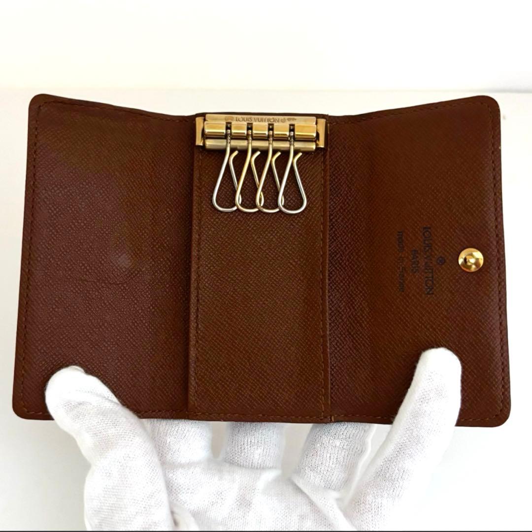 限界価格‼️ ルイヴィトン　キーケース　モノグラム　ミュルティクレ4 4連