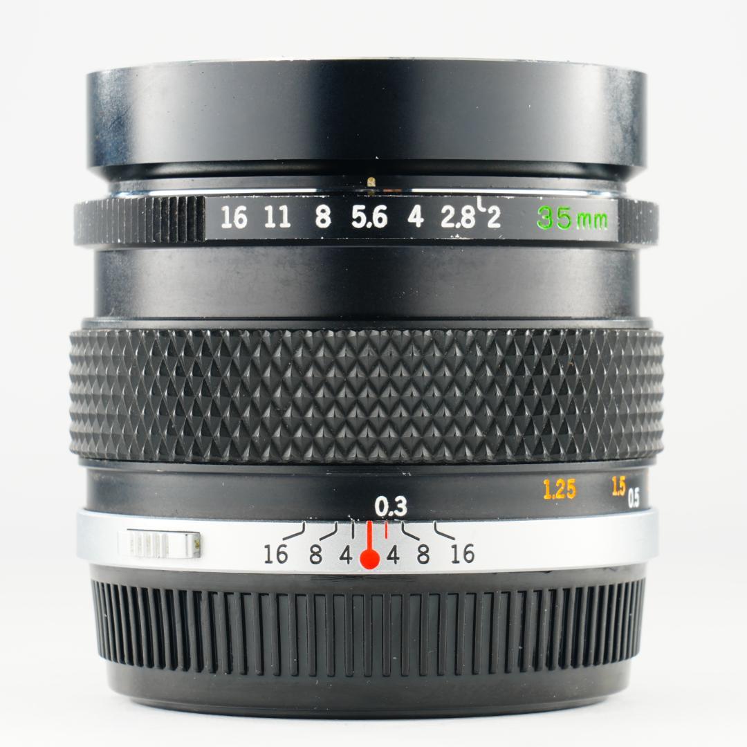 【整備＆テスト済】オリンパス Zuiko auto-w 35mm F2 441