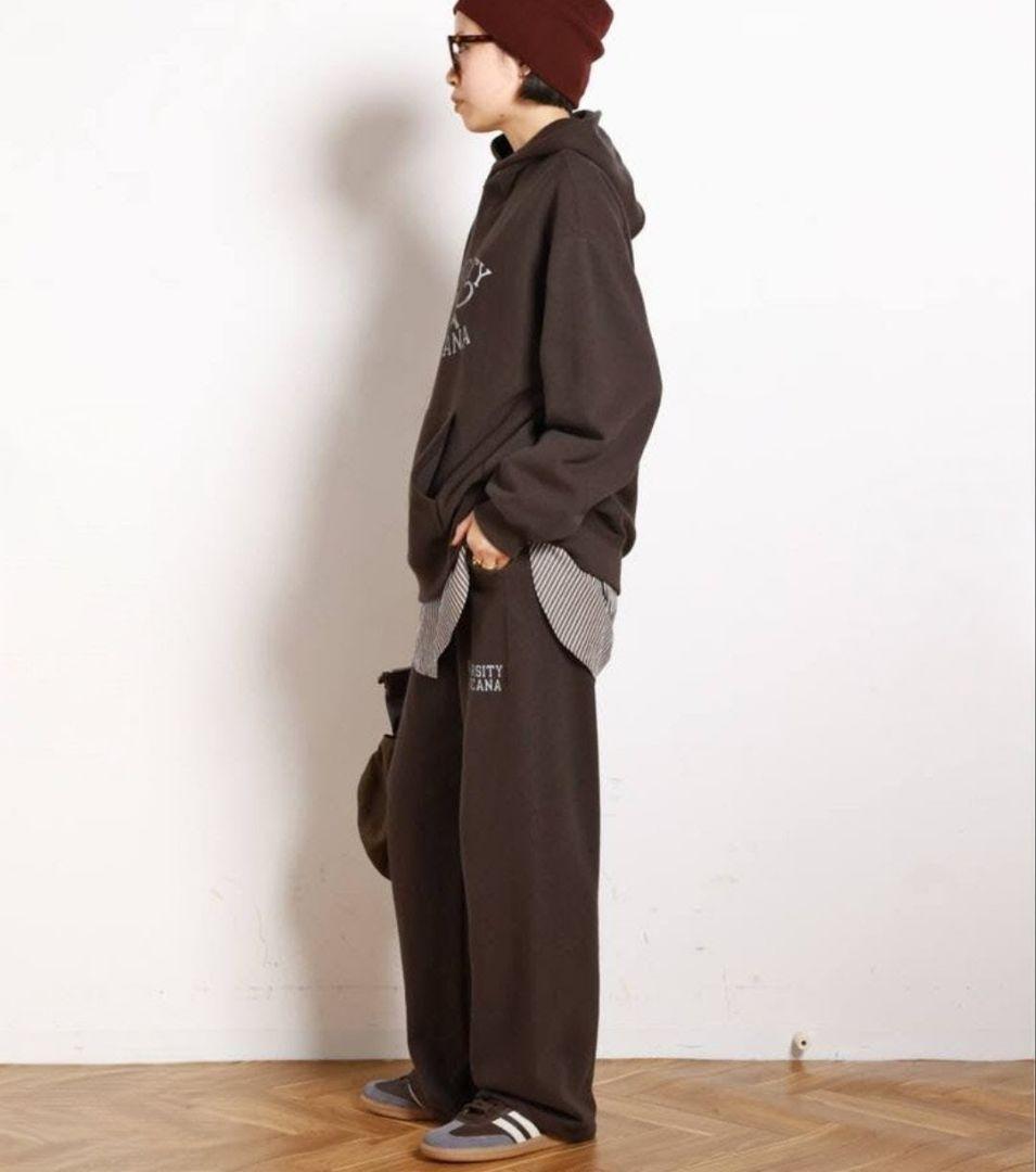 AP STUDIO アメリカーナ tiger collegeフーディプルオーバー