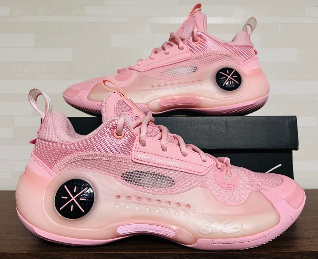 Li-Ning Way of Wade 10 即完 ピンク バッシュ 美品